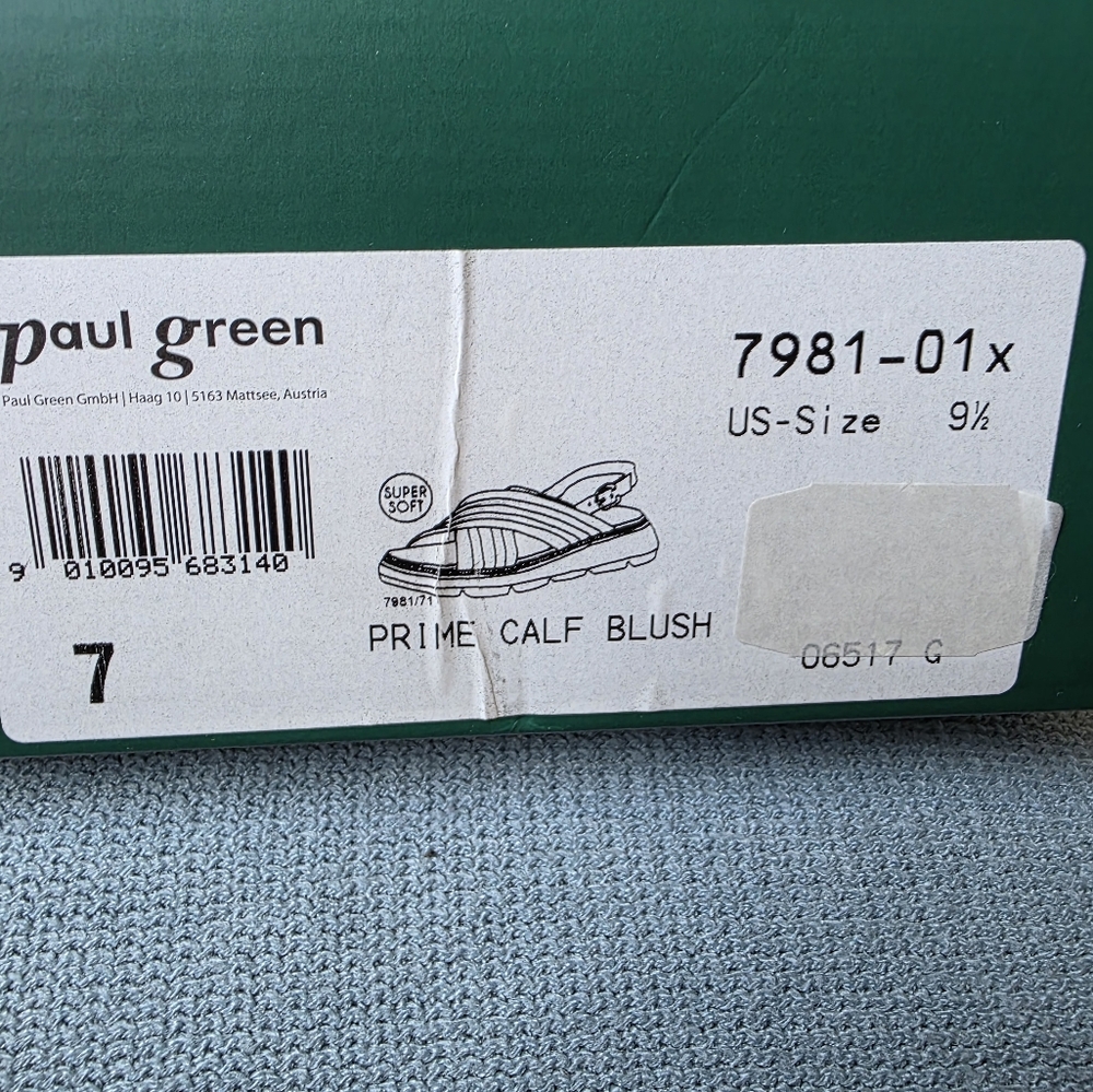 Paul Green, Chunky Platform Slingback, US Size 9.5 - Picture 6 of 8